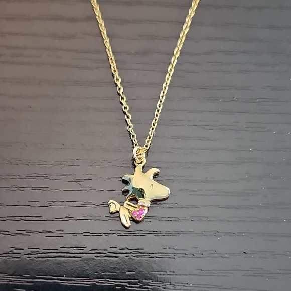 Peanuts Jewelry - Peanuts Woodstock Goldtone Necklace